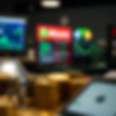 Diverse Cryptocurrency Exchanges Visual representation of diverse cryptocurrency exchanges