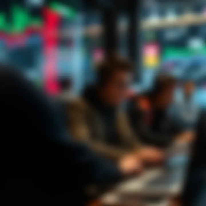 Peer-to-Peer Cryptocurrency Trading Illustration of peer-to-peer networks for cryptocurrency trading