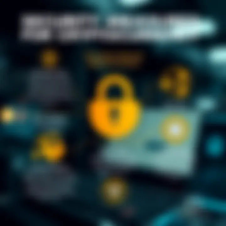Security Measures for Cryptocurrency Infographic highlighting security measures for cryptocurrency purchases