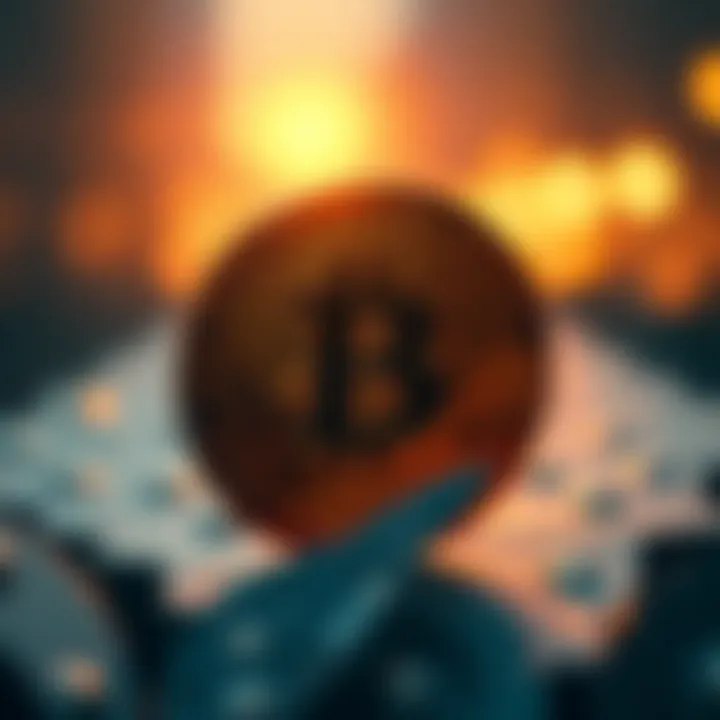 Decentralization in Cryptocurrency A conceptual illustration representing decentralization in cryptocurrency