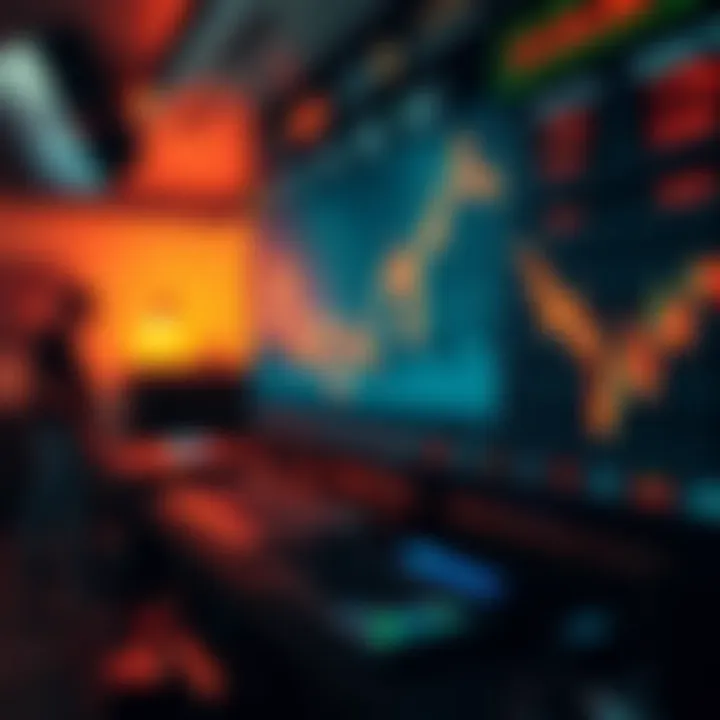 Illustration of market sentiment indicators in cryptocurrency trading