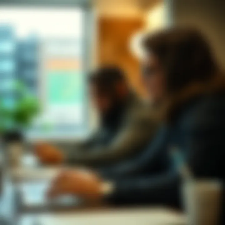 Visual representation of investor experiences and testimonials