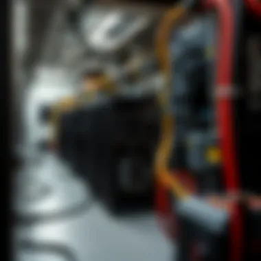 Innovative Mining Environment with Avalon ASIC Avalon ASIC miner in a modern mining farm setup