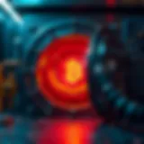 Cryptocurrency Security Overview A secure digital vault representing cryptocurrency safety