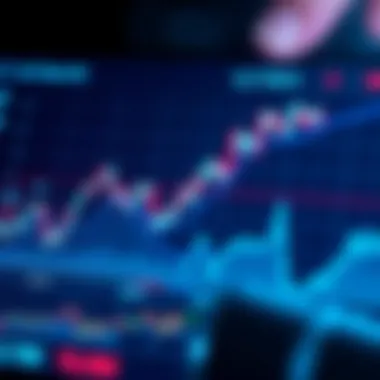 Graph showcasing DeFi market trends