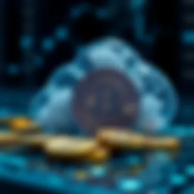 Concept of Digital Currency Earnings Conceptual image of digital currency