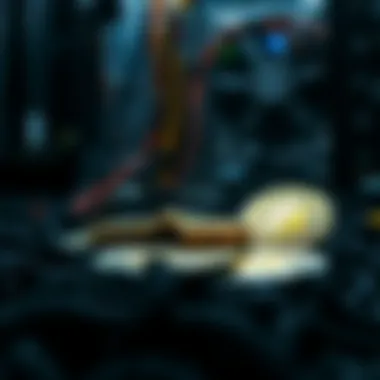 Assessing Risks and Rewards in Bitcoin Mining Visual representation of risks and rewards in cryptocurrency investments