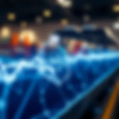 Visual representation of blockchain technology enhancing transparency