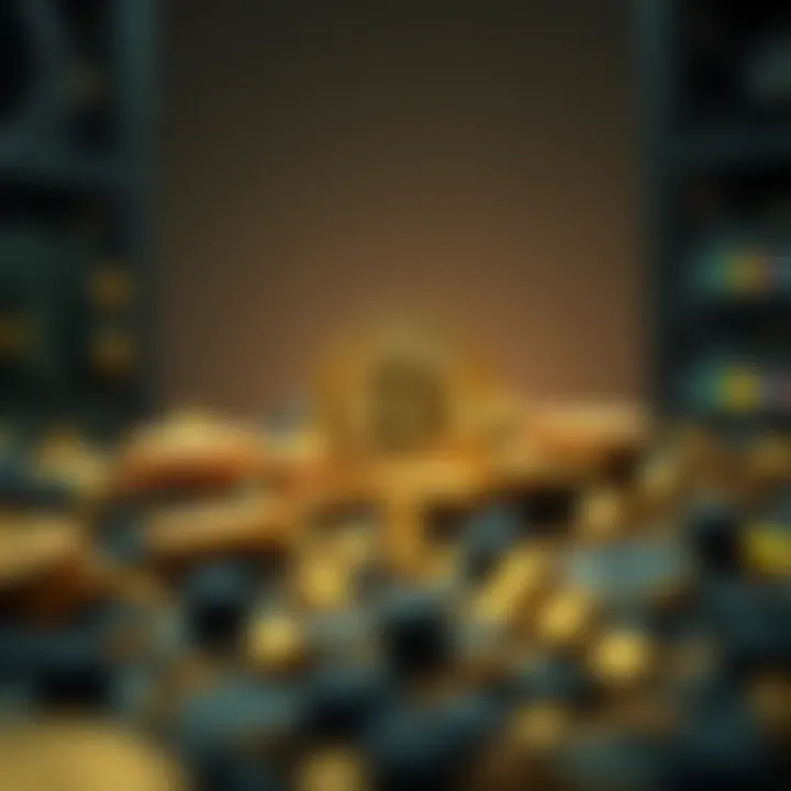 Infographic illustrating future trends in coin mining