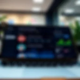 Visual representation of the Coinbase Commerce dashboard