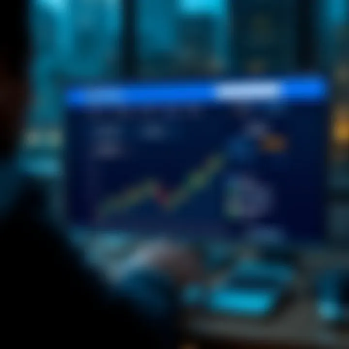 User interface of Coinbase tailored for European customers