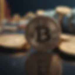 Visual representation of cryptocurrency trading strategies