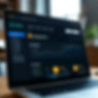 Overview of the Coinbase Pro Windows application interface