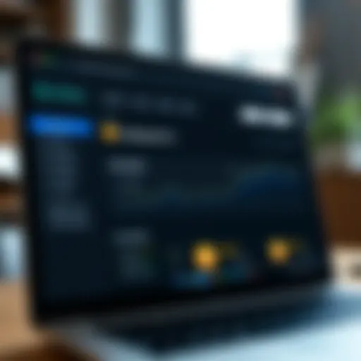 Overview of the Coinbase Pro Windows application interface