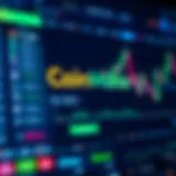 User interface of CoinMate trading platform