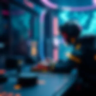 A futuristic concept of game tokens in the gaming ecosystem