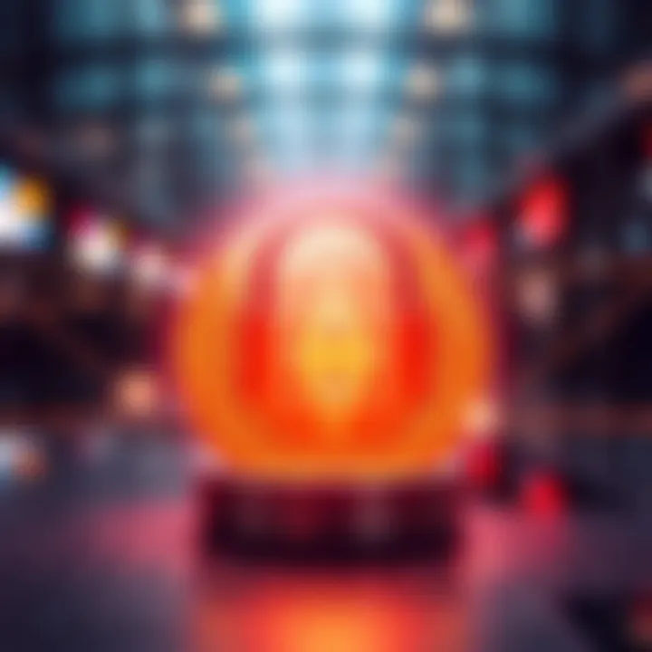 Secure Transactions in Cryptocurrency Graphic showing secure digital transactions