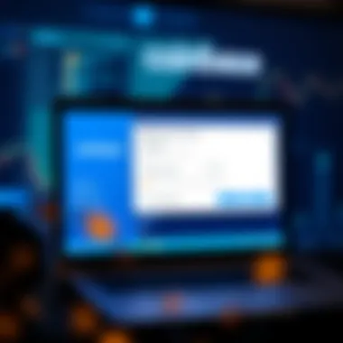 Setting Up Your Account on Coinbase Visual representation of account setup on a digital platform