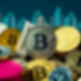 Visual representation of cryptocurrency types