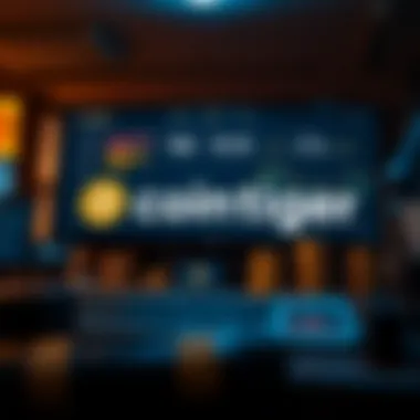 Graphical depiction of CoinTiger asset offerings