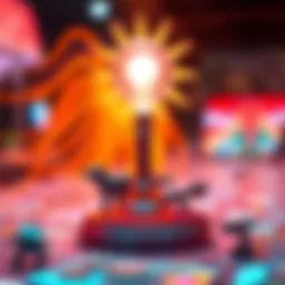 A vibrant digital artwork representing creativity and innovation