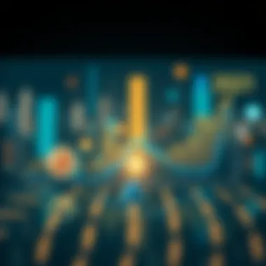 Graph illustrating cryptocurrency market trends in 2021