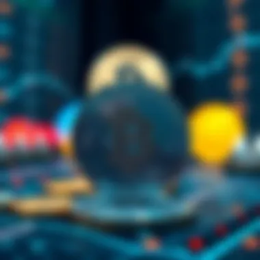 A visualization of technological advancements within the cryptocurrency sector