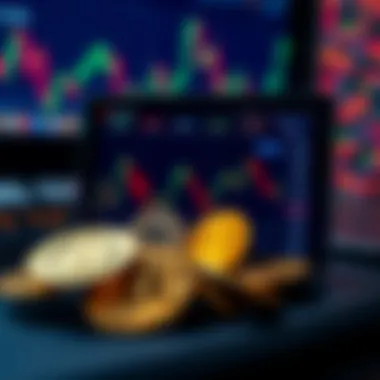 A digital wallet displaying various cryptocurrencies on a modern interface