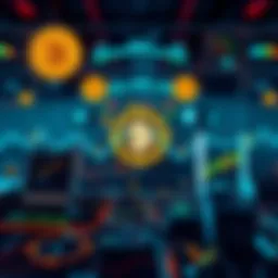 Visual representation of decentralized finance ecosystems