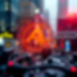 Visual representation of Ankr's blockchain technology