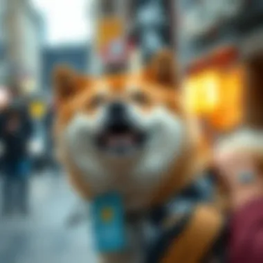 Infographic showcasing community engagement metrics for Shiba Inu