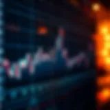Graph showcasing historical cryptocurrency price trends