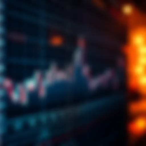 Graph showcasing historical cryptocurrency price trends