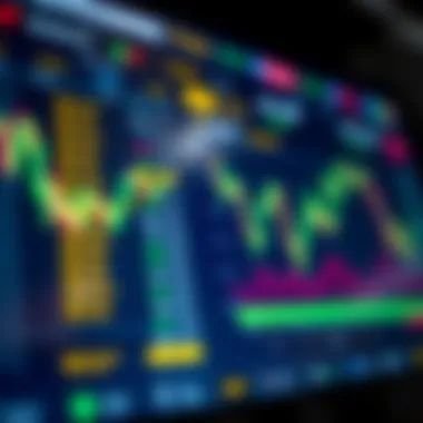 User interface of a cryptocurrency exchange