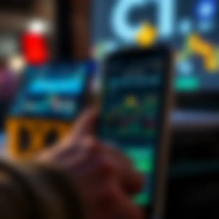 User Interface Showcase of Alternative Trading Platforms User interface of a cryptocurrency trading app