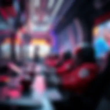 Visual representation of gaming and cryptocurrency convergence