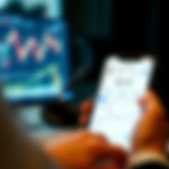 Autabuy App in Action Device displaying the Autabuy app in action for trading