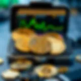 A digital wallet displaying various cryptocurrencies