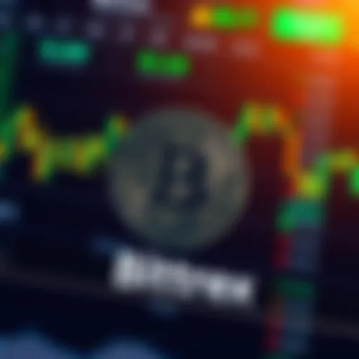 Bitcoin Cash logo with Bittrex exchange interface