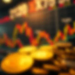 Visual representation of cryptocurrency trends