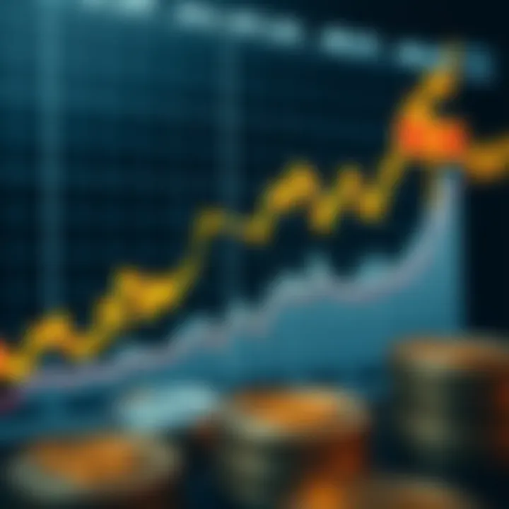 Cryptocurrency Market Trends Graph showing cryptocurrency market trends