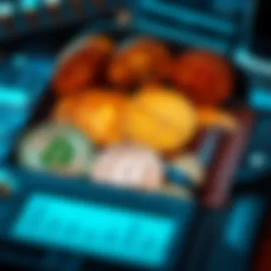 Diverse cryptocurrencies displayed in a digital wallet