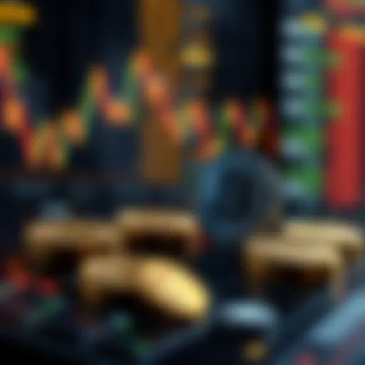 An abstract representation of cryptocurrency trading methods