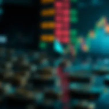 Visual representation of cryptocurrency market dynamics