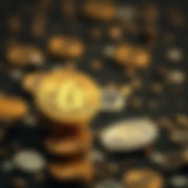 Visual comparison of risks and benefits in cryptocurrency