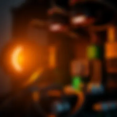 Inside a Mining Box: Hardware Insights A close-up view of the internal components of a mining box highlighting the hardware.