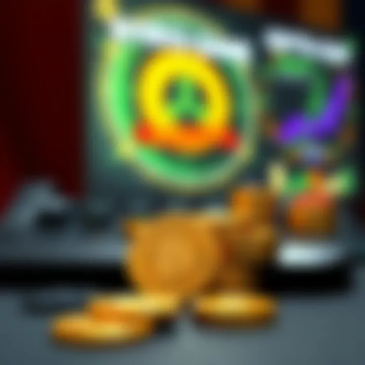 An infographic illustrating the benefits of gaming crypto coins