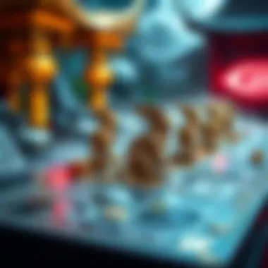 Visual representation of the economic model of play-to-earn in the game.