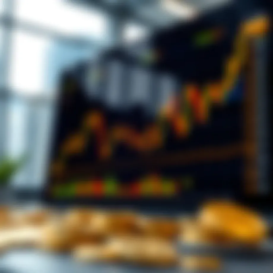 GoldX stock market chart showcasing volatility