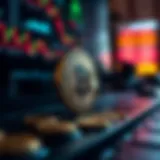 Visual representation of leverage mechanics in cryptocurrency trading